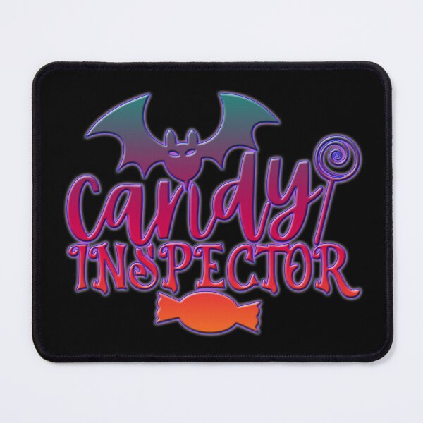 Item preview, Candy Inspector Halloween T-shirt Design designed and sold by EbyArts.
