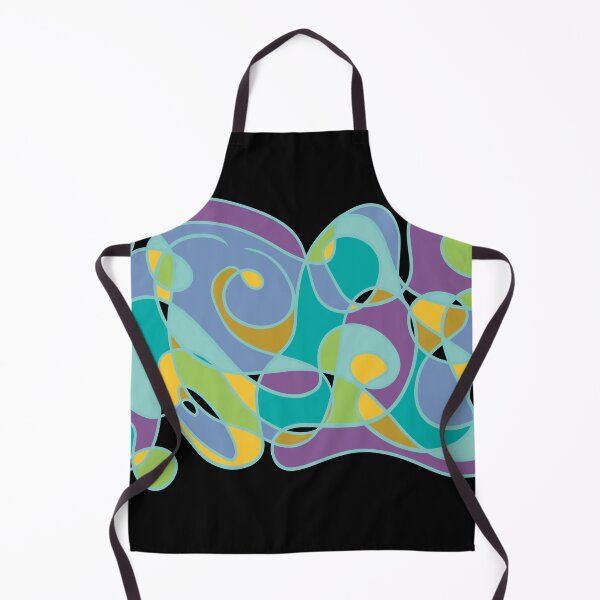 Item preview, Blue String of Colorful Fate on black designed and sold by EmilyAdeleArt.