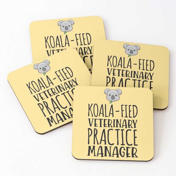 Item preview, Koala-Fied Veterinary Practice Manager designed and sold by kamrankhan.
