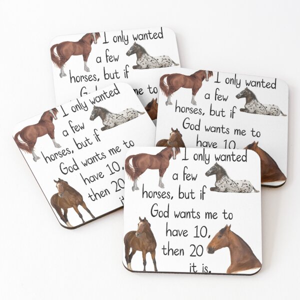 Item preview, Funny Horses Quote Design  designed and sold by ElishaKayne.