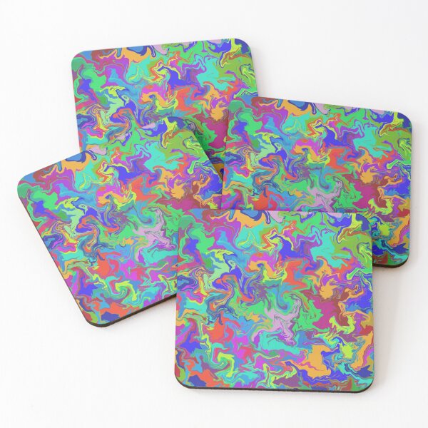 Item preview, Multi colored swirl abstract  designed and sold by steeleart1.