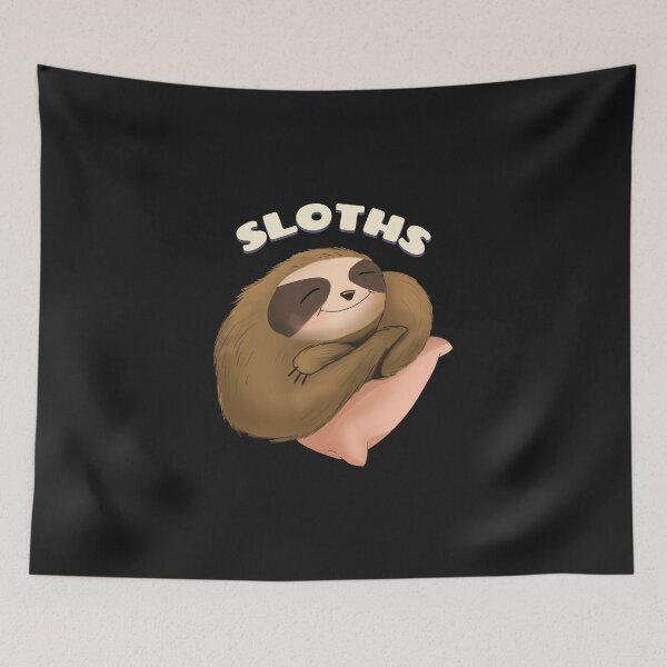 Item preview, Sloths cute tee design designed and sold by lach3.