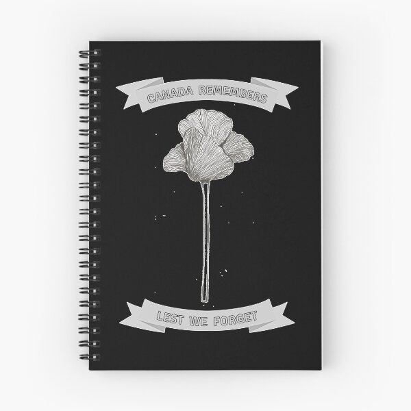 Item preview, Canada Remembers Lest We Forget Hand Drawn Poppy Line Drawing Canadian Remembrance Day  designed and sold by H3designs.