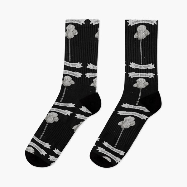 Item preview, Canada Remembers Lest We Forget Hand Drawn Poppy Line Drawing Canadian Remembrance Day  designed and sold by H3designs.
