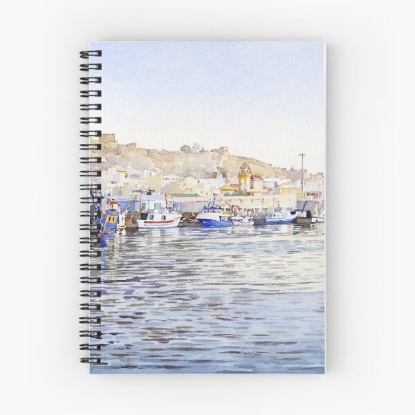 Item preview, The fishing port of Almeria, Spain designed and sold by Margaret Merry.