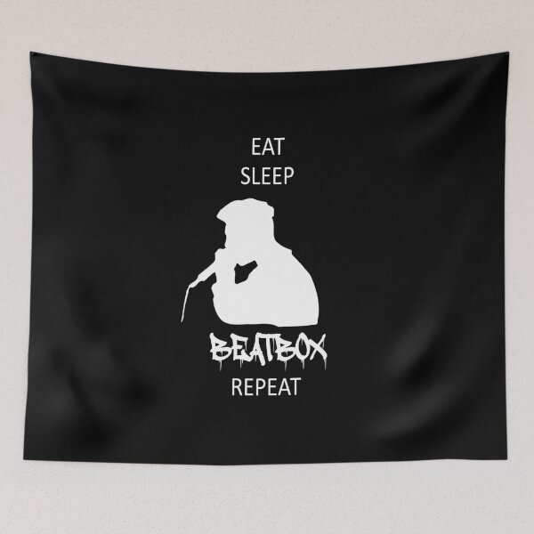Item preview, Eat Sleep Beatbox Repeat designed and sold by ShopAlso.