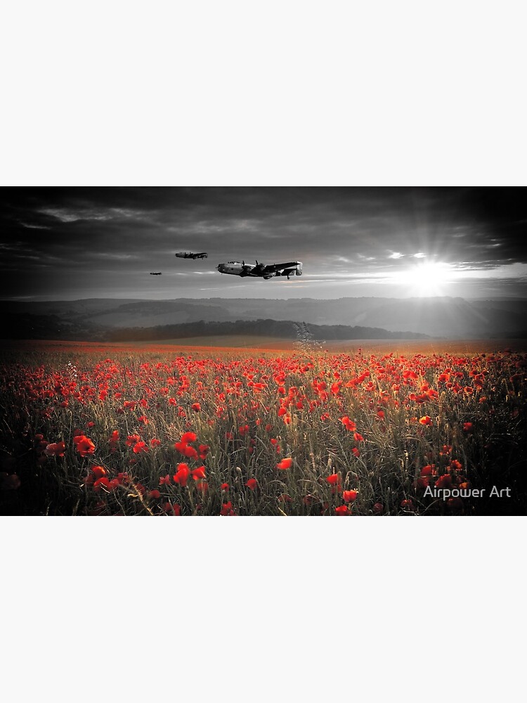 "Halifax Bomber Boys" Art Print by aviationart Redbubble