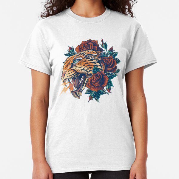 Ornate Leopard (Color Version) Classic T-Shirt