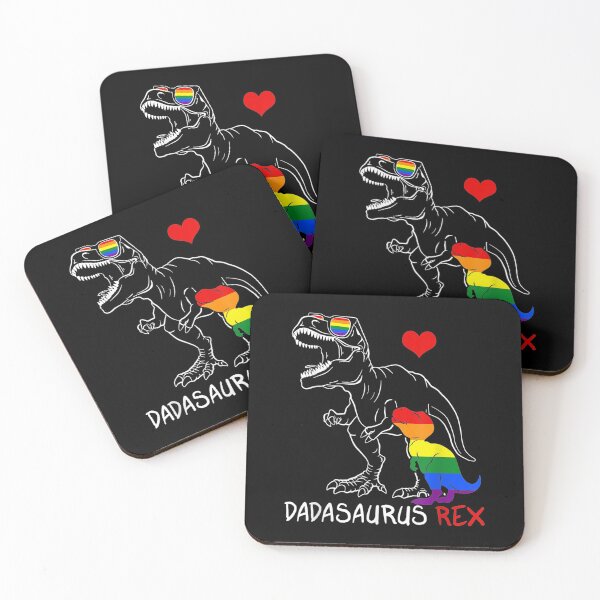 Item preview, Lgbt Dadasaurus Daddy Rex Gay Pride Proud Dad Father's Day designed and sold by miann4.