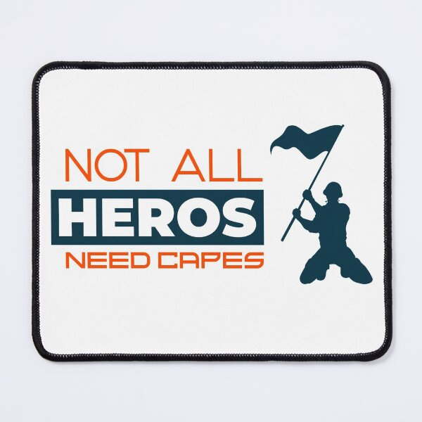 Item preview, Not All Heros Need Capes - Veteran 2 designed and sold by GlitterState.
