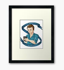 Jeff Winger Framed Print