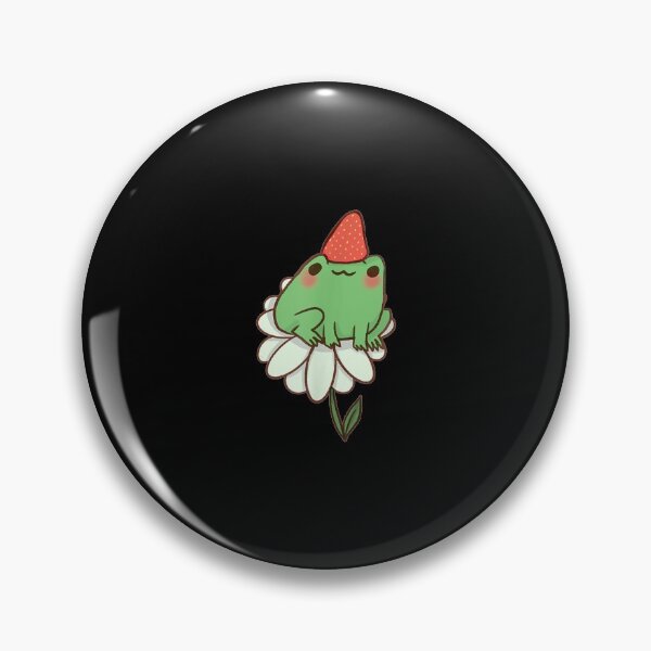 Item preview, Frog With Strawberry Hat designed and sold by maudean.