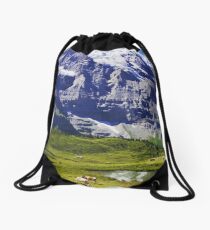 Switzerland- Jungfrau Drawstring Bag