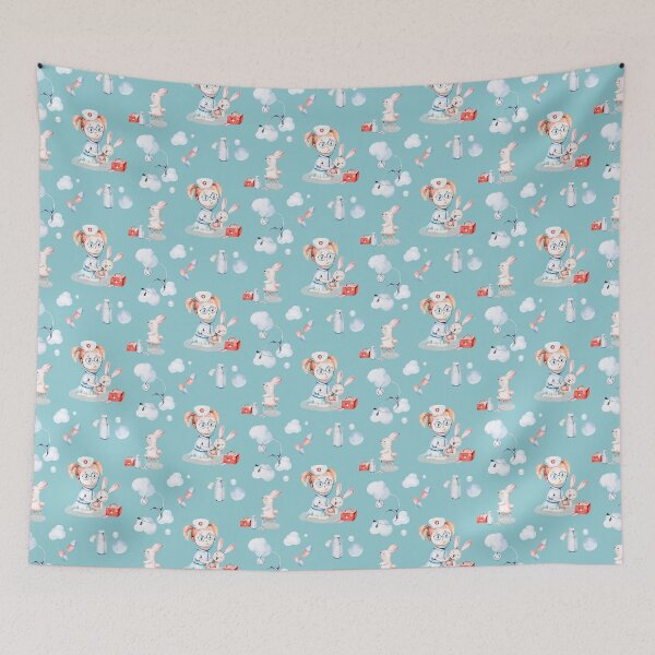 Item preview, Cute Nurse Pattern designed and sold by Thudesign85.