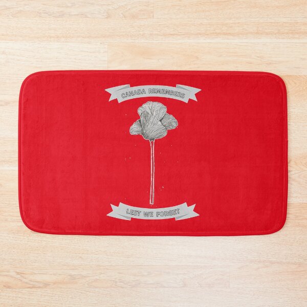 Item preview, Canada Remembers Lest We Forget Hand Drawn Poppy Line Drawing Canadian Remembrance Day  designed and sold by H3designs.