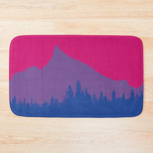 Item preview, Mount Thielson Oregon Bi Pride Flag designed and sold by krewsonk.