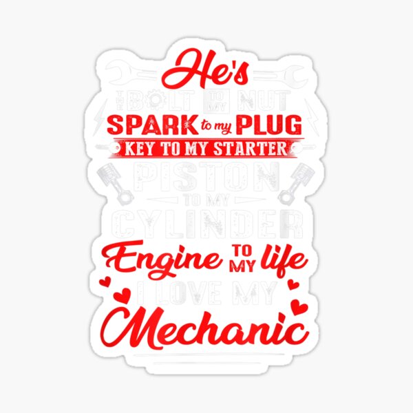 Artikel-Vorschau von Ich liebe meinen Mechaniker Mechaniker Frau Mechaniker Freundin, designt und verkauft von maudean.