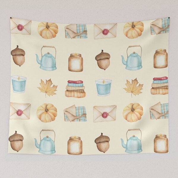 Item preview, Powder Blue Fall Vibes  designed and sold by Erie-Cole.