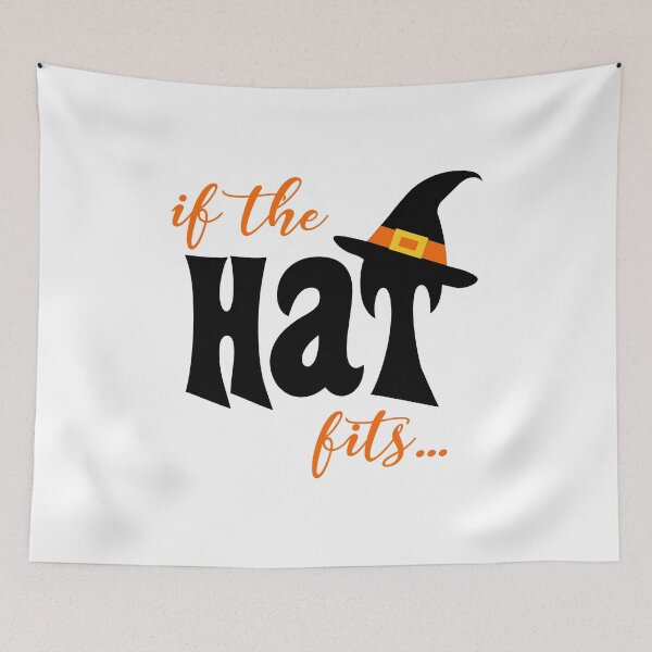 Item preview, happy HALLOWEEN  Funny if the hat fits T-shirt designed and sold by QueenT-shirt.