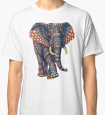 Ornate Elephant v2 (Color Version) Classic T-Shirt