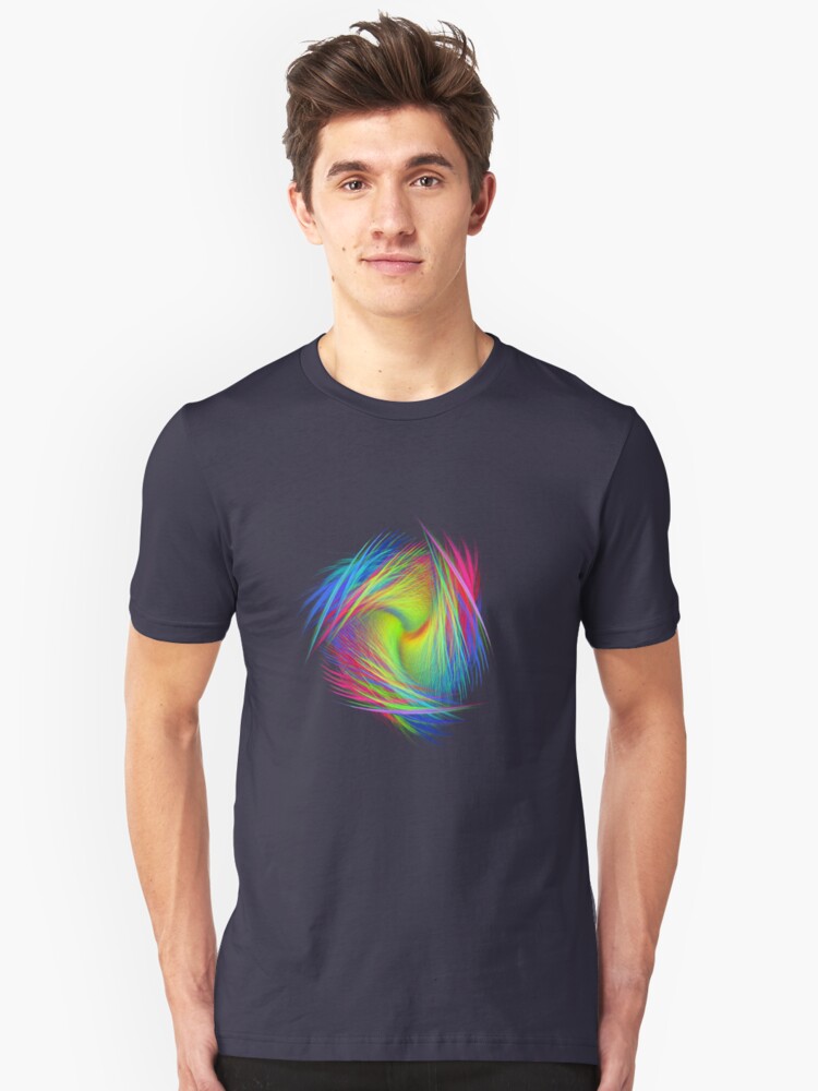 Alternate view of Forma 3 chaos #fractal art Slim Fit T-Shirt