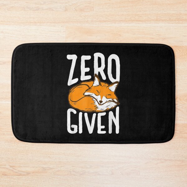 Item preview, Zero Fox Given Pun Graphic Birthday Gift designed and sold by miann4.