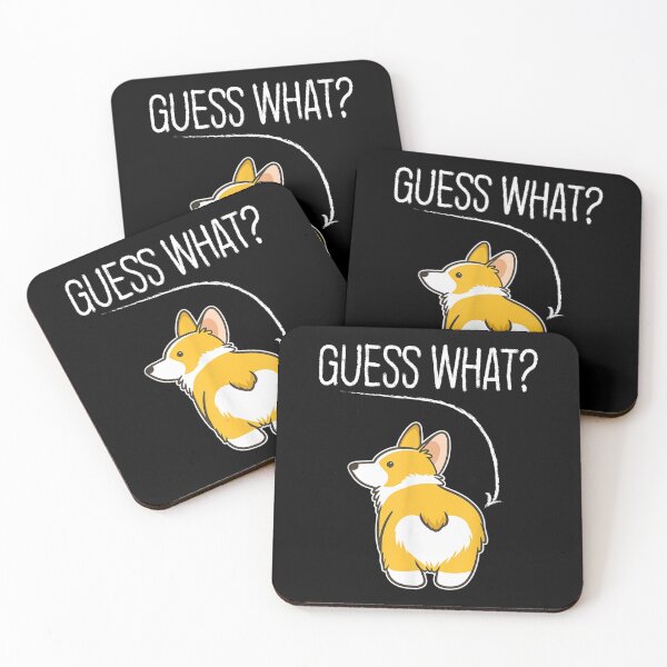 Item preview, Guess What Corgi Butt Graphic designed and sold by maudean.