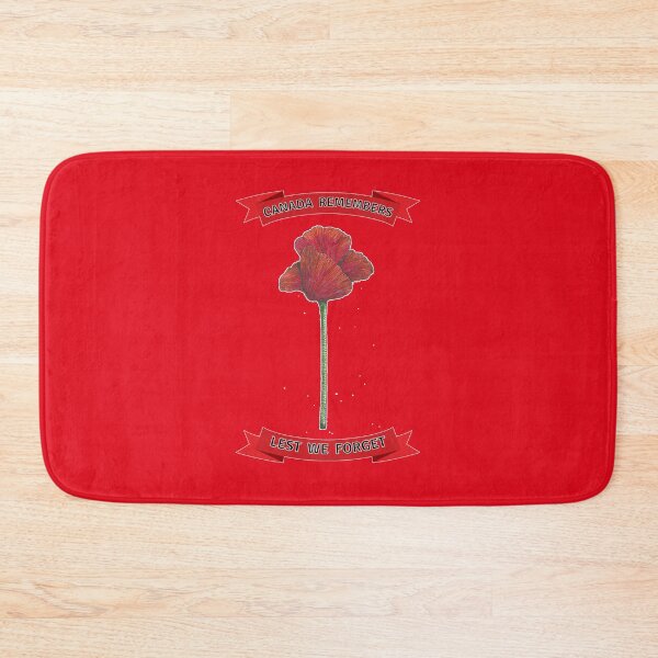 Item preview, Canada Remembers Lest We Forget Hand Drawn Poppy Line Drawing Canadian Remembrance Day  designed and sold by H3designs.
