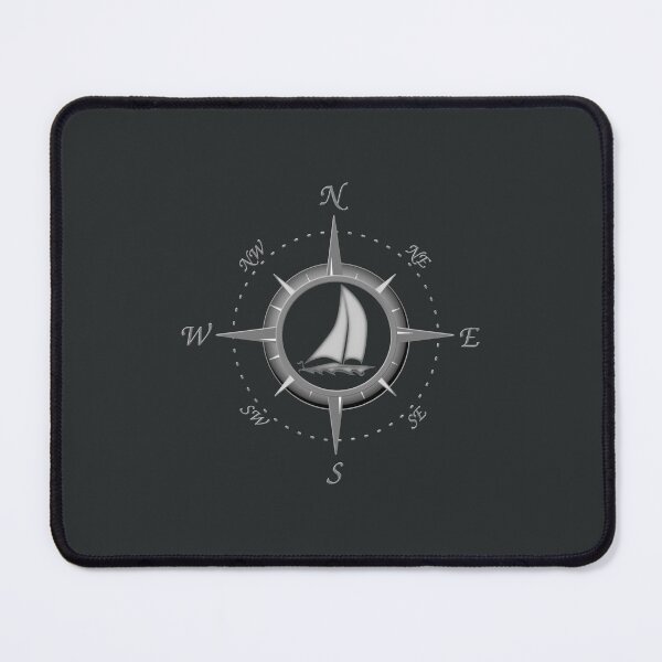 Item preview, Sailboat And Compass Rose designed and sold by BaoPhong.