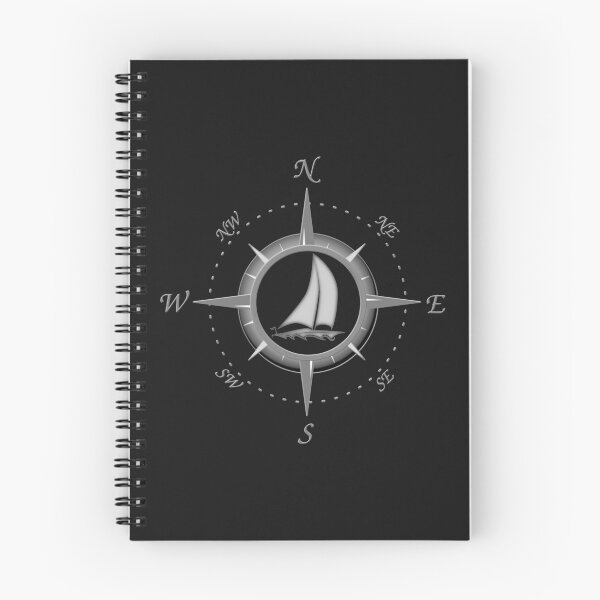 Artikelvorschau, Segelboot und Kompassrose entworfen und verkauft von BaoPhong.