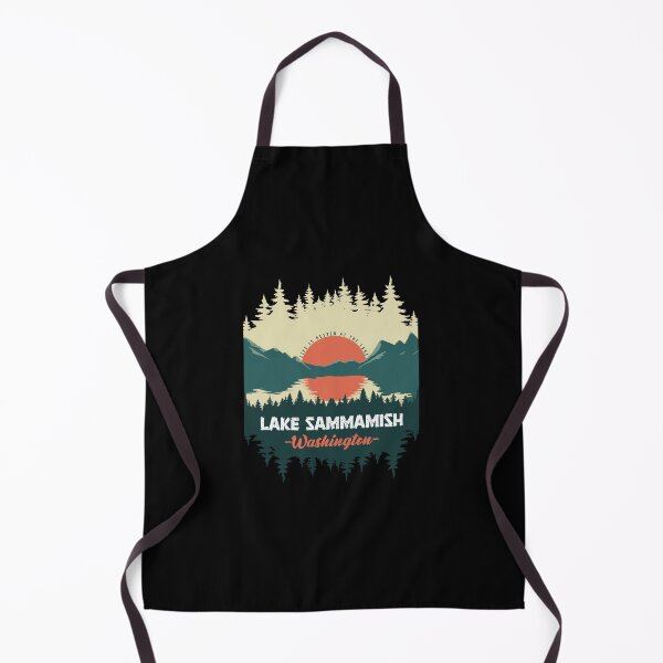 Item preview, Retro Lake Sammamish Washington designed and sold by Friday NightCo.