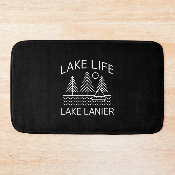 Item preview, Lake Lanier Lakes Lake Life Kayaking Vintage Sunset Kayak designed and sold by miann4.