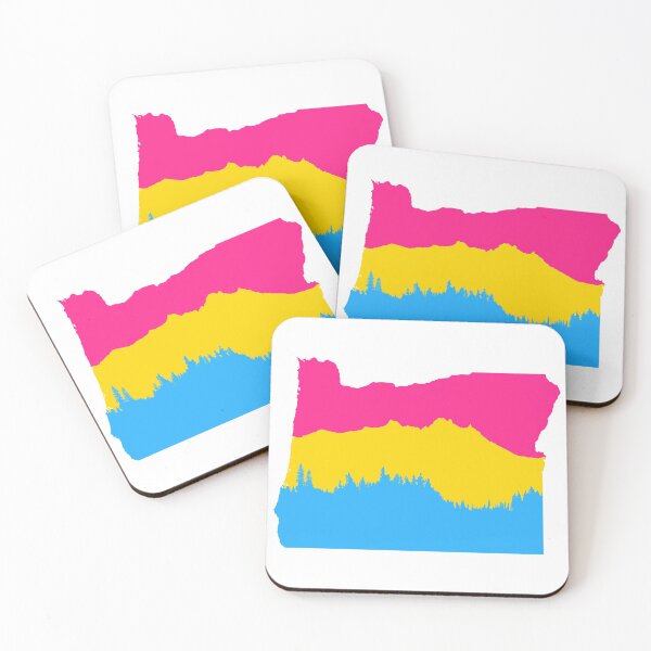 Item preview, Mount Jefferson Oregon Pan Pride Flag designed and sold by krewsonk.