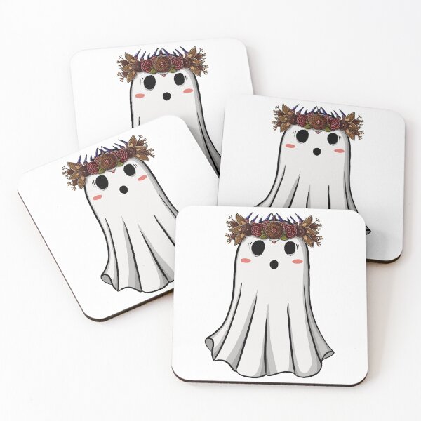 Item preview, Flower Crown Ghost designed and sold by AvianBean.
