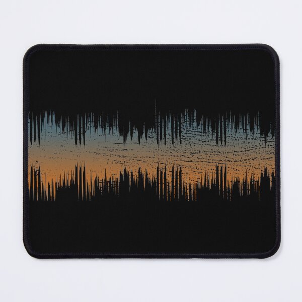 Item preview, Copy of Sound Wave in Blue and Orange designed and sold by Interpret108.