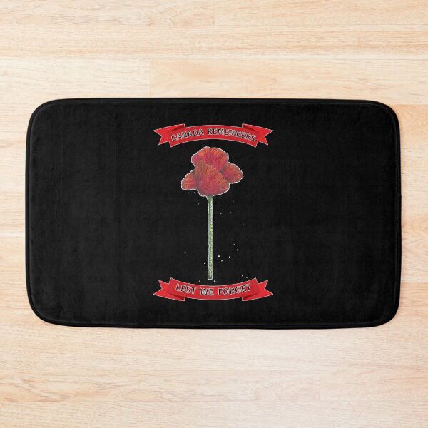 Item preview, Canada Remembers Lest We Forget Hand Drawn Poppy Line Drawing Canadian Remembrance Day  designed and sold by H3designs.