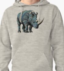 Rhino (Color Version) Pullover Hoodie