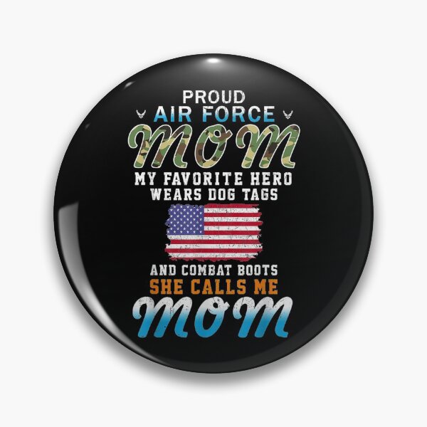 Item preview, Hero Wears Dog Tags Combat Boots Proud Air Force Mom Army designed and sold by miann4.