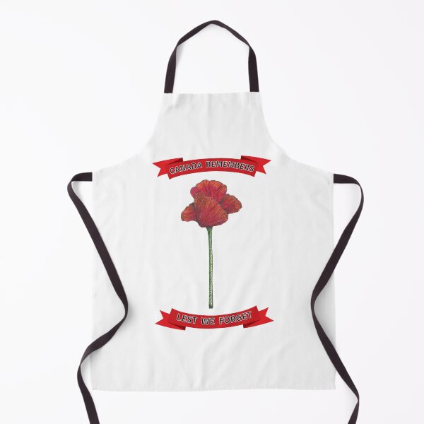 Item preview, Canada Remembers Lest We Forget Hand Drawn Poppy Line Drawing Canadian Remembrance Day  designed and sold by H3designs.