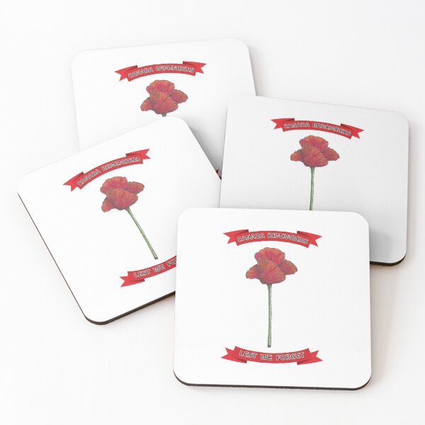Item preview, Canada Remembers Lest We Forget Hand Drawn Poppy Line Drawing Canadian Remembrance Day  designed and sold by H3designs.