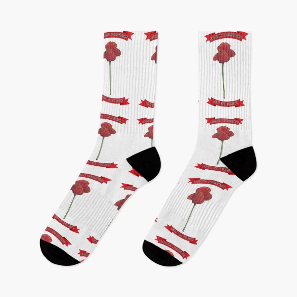 Item preview, Canada Remembers Lest We Forget Hand Drawn Poppy Line Drawing Canadian Remembrance Day  designed and sold by H3designs.