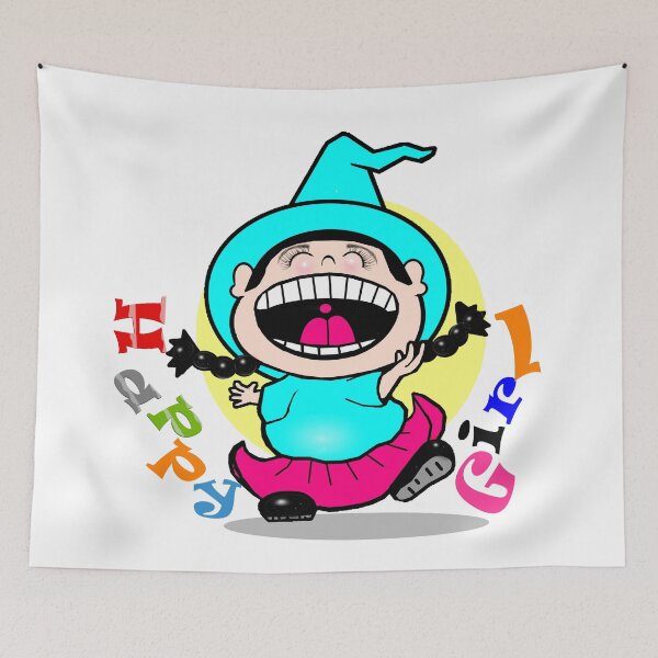 Item preview, Happy girl  designed and sold by Shirley cute art .