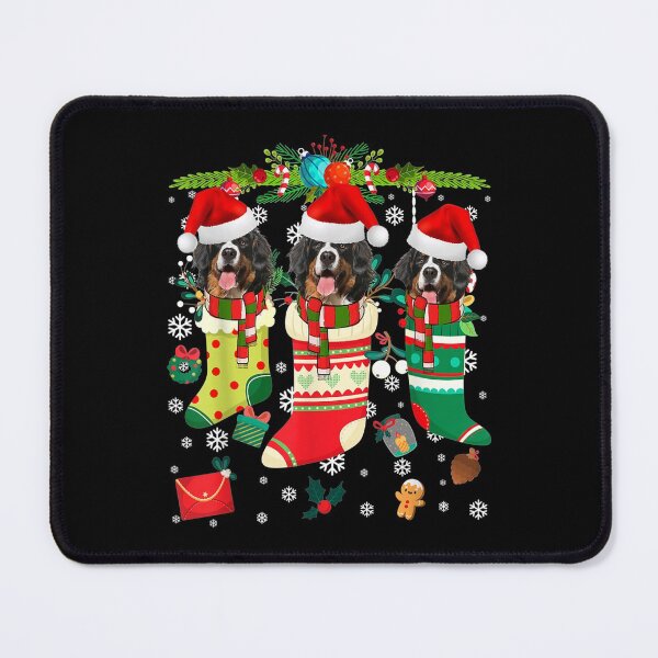 Item preview, Christmas Socks Dog Bernese Mountain designed and sold by maudean.