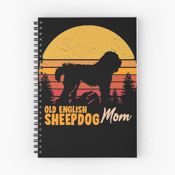Item preview, Old English Sheep Dog Mom Vintage Retro designed and sold by rafaeltto.