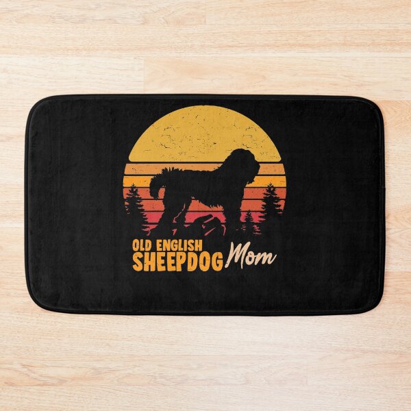 Item preview, Old English Sheep Dog Mom Vintage Retro designed and sold by rafaeltto.