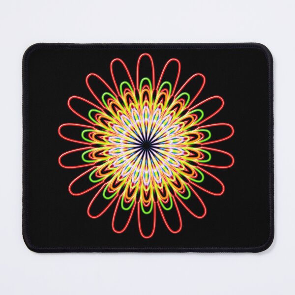 Item preview, Neon color graphic flower designed and sold by Astralia.