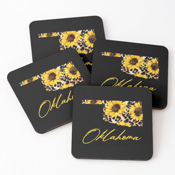 Item preview, Sunflower Leopard State Map Gifts designed and sold by miann4.