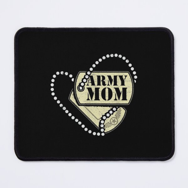 Item preview, Proud Army Mom Dog Tags Heart designed and sold by maudean.