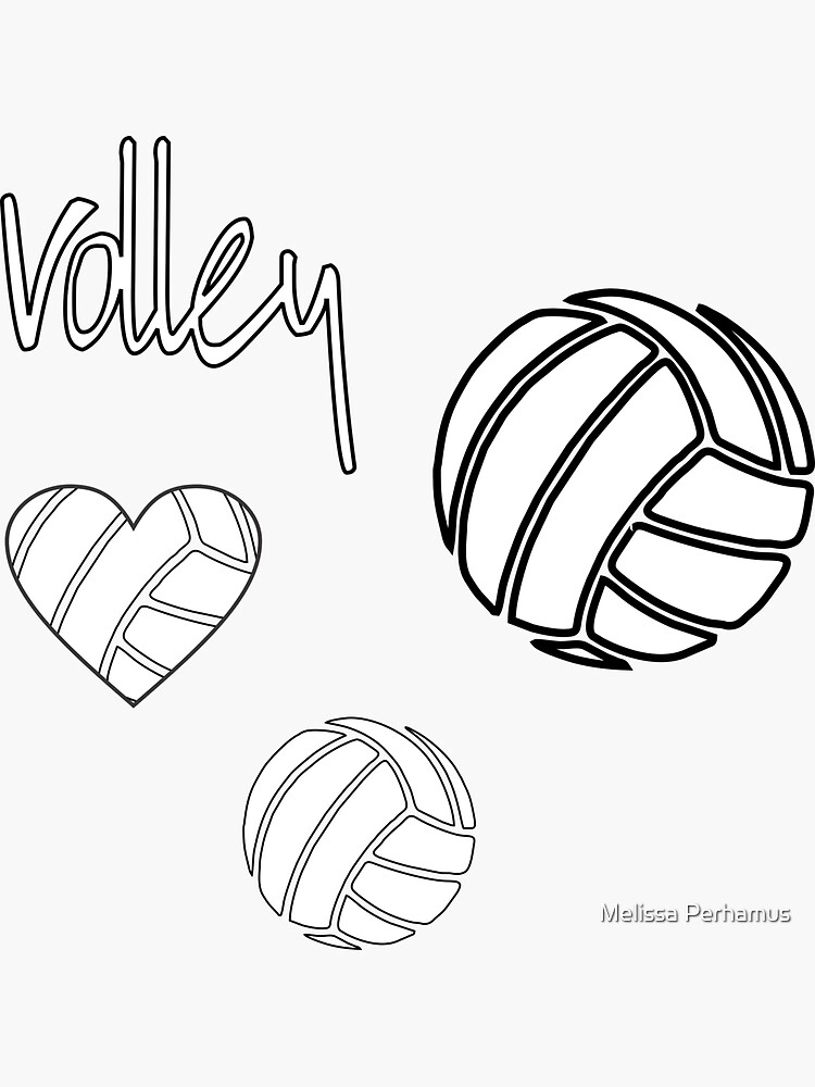 Volleyball Stickers