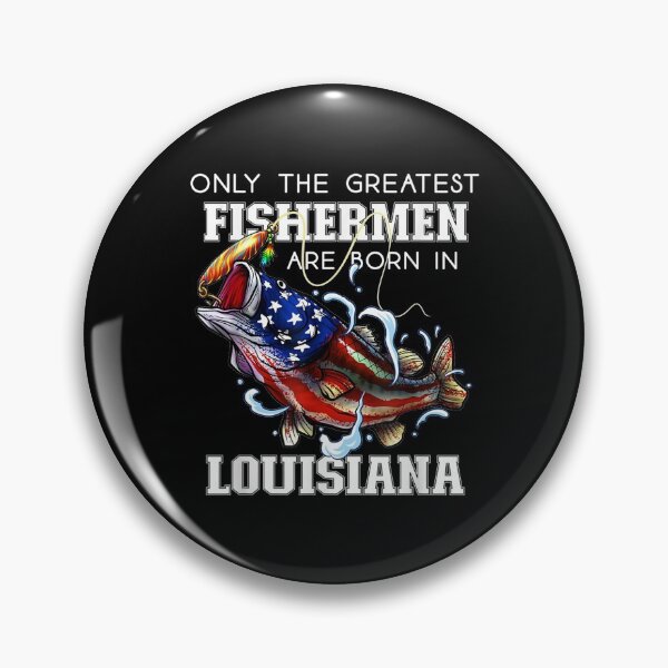 Item preview, Louisiana Fishing Greatest Fis Gift American Flag Fish designed and sold by miann4.